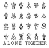 Doodle Tee -Alone Together ROBOT