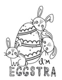 Doodle Tee -I'm Eggstra