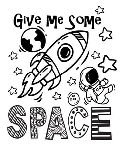 Doodle Tee - Give Me Some Space - Youth Design